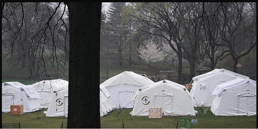 හදිසි රෝහලක් New York , Central Parkහී