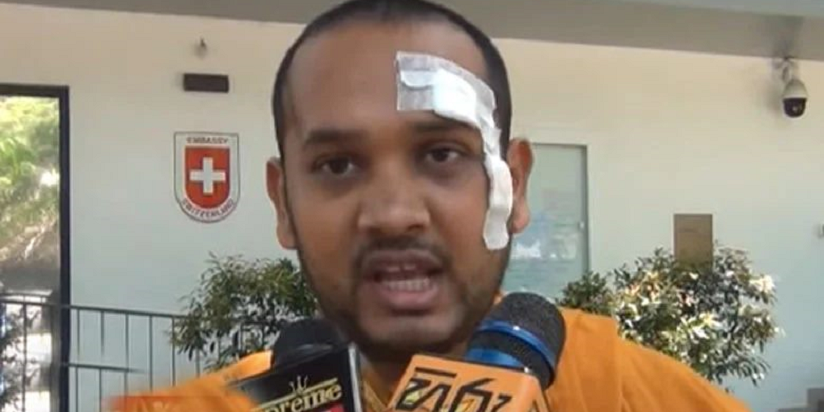 ඥානසාර හිමි තමන් පැහැරගත් බවට හිමිනමකගෙන් ස්විස් තානාපති කාර්යාලයට පැමිණිල්ලක්