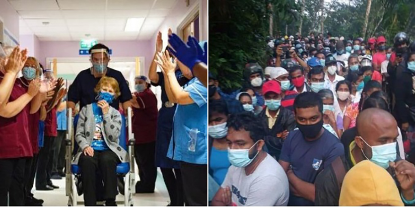 එන්නත මට අපේක්ෂා සහගත උපන් දින තෑග්ගකි ” 90 හැවිරිදි මාග්‍රට් කියයි