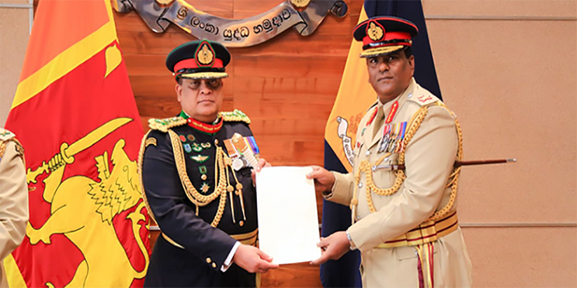 දිස්ත්රික්ක 25ටම හමුදා නිලධාරීන් පත්කරයි