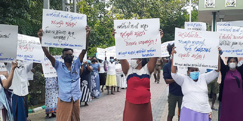 හොර රහසේම ඇවිදින මංතීරු අනුමත කිරීමට සැරසුණු පොළොන්නරුව සම්බන්ධීකරණ කමිටුවට ගොවීන්ගේ විරෝධය