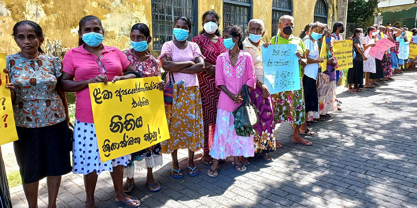 පාසල් දරුවන් අපයෝජනය කළ ගාල්ලේ කපුවාට ජනතා විරෝධය