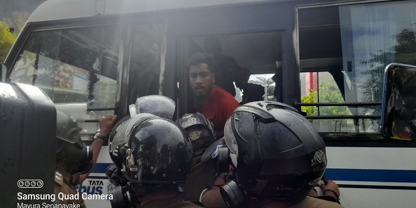 අත්අඩංගුවට ගත් සියලු දෙනා වහ නිදහස් කරනු!