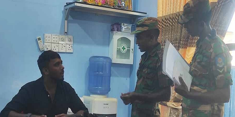 මුලතිව් මාධ්‍ය සමාජයට හමුදාවෙන් තර්ජනයක්