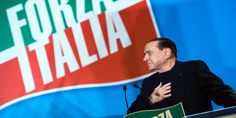 Forza Italia පක්ෂයේ නායක සිල්වියෝ බෙරලුස්කෝනි මියයයි